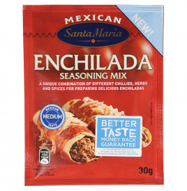 Mexican Santa Maria Enchilada Seasoning Mix - Medium  Pack  30 grams